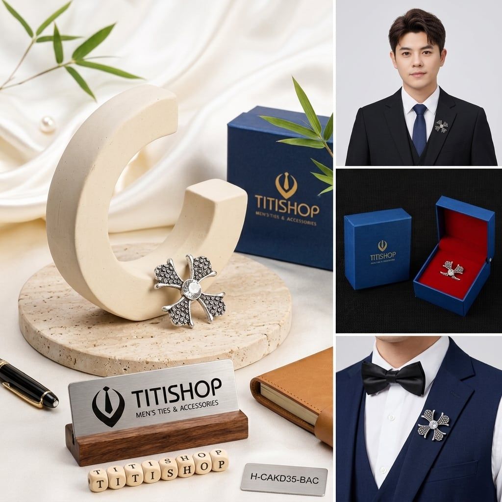 Ghim Cài Áo , Pin Cài Áo TITISHOP - 005