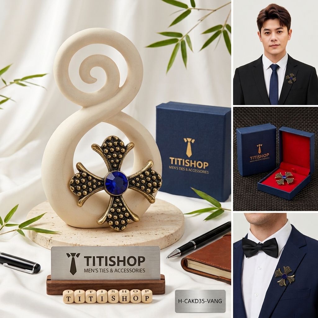 Ghim Cài Áo , Pin Cài Áo TITISHOP - 006