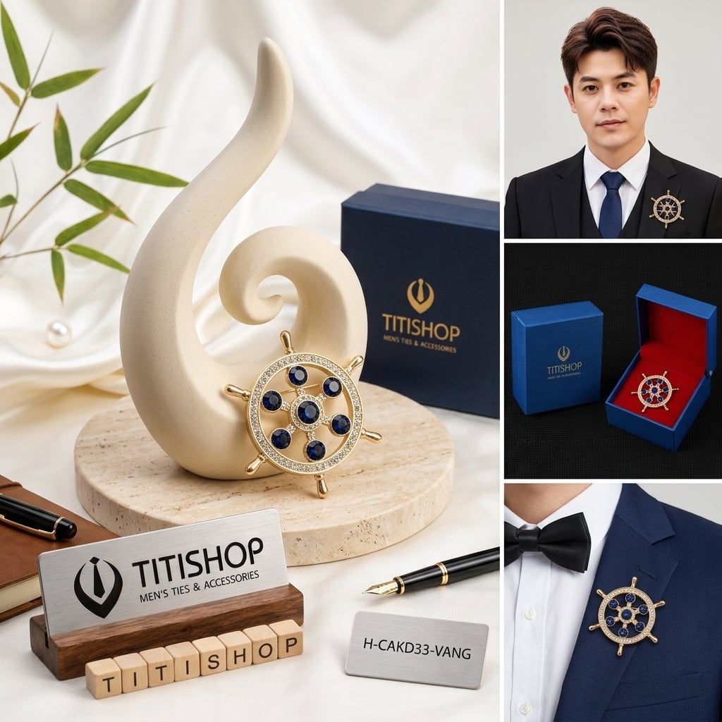 Ghim Cài Áo , Pin Cài Áo TITISHOP - 008