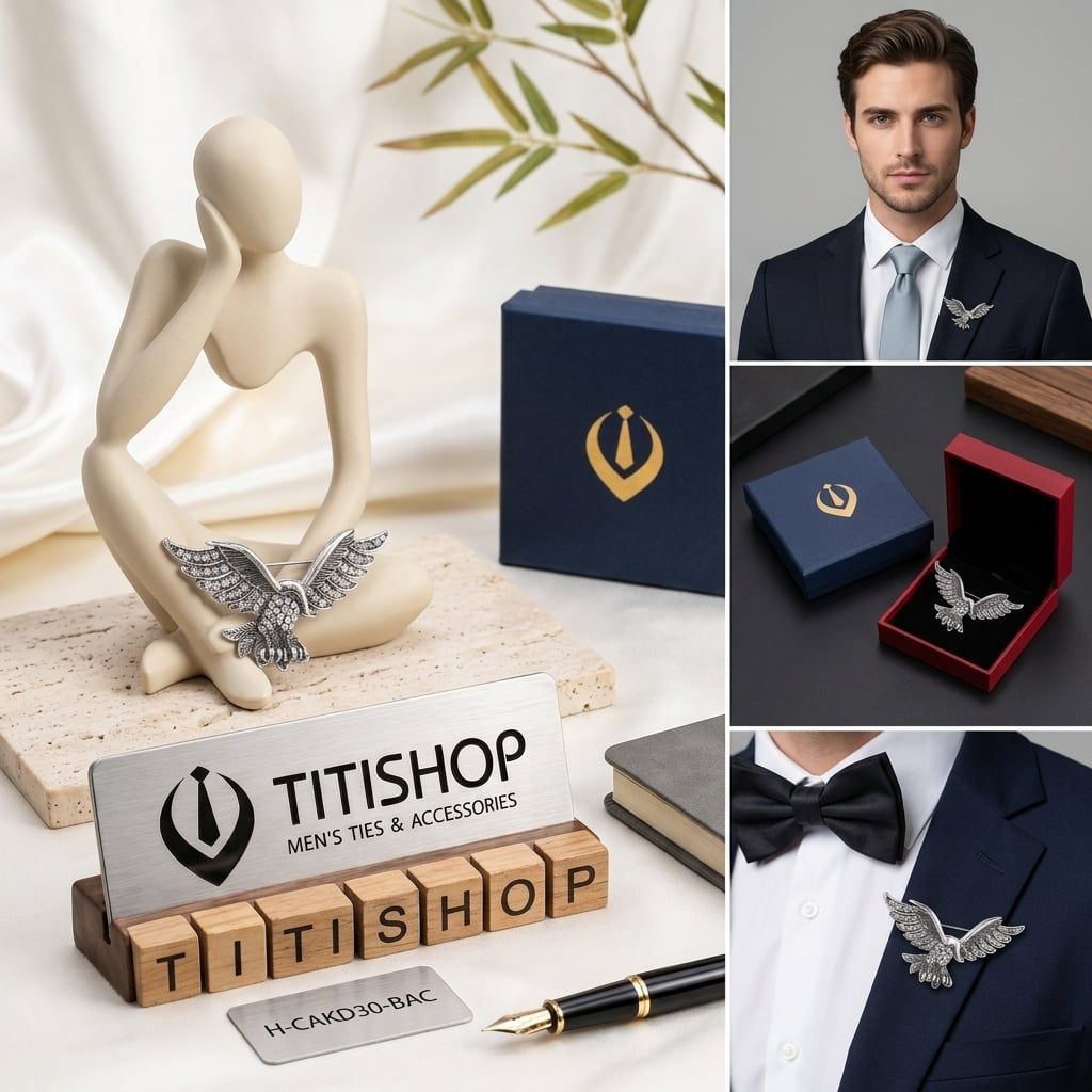 Ghim Cài Áo , Pin Cài Áo TITISHOP - 012