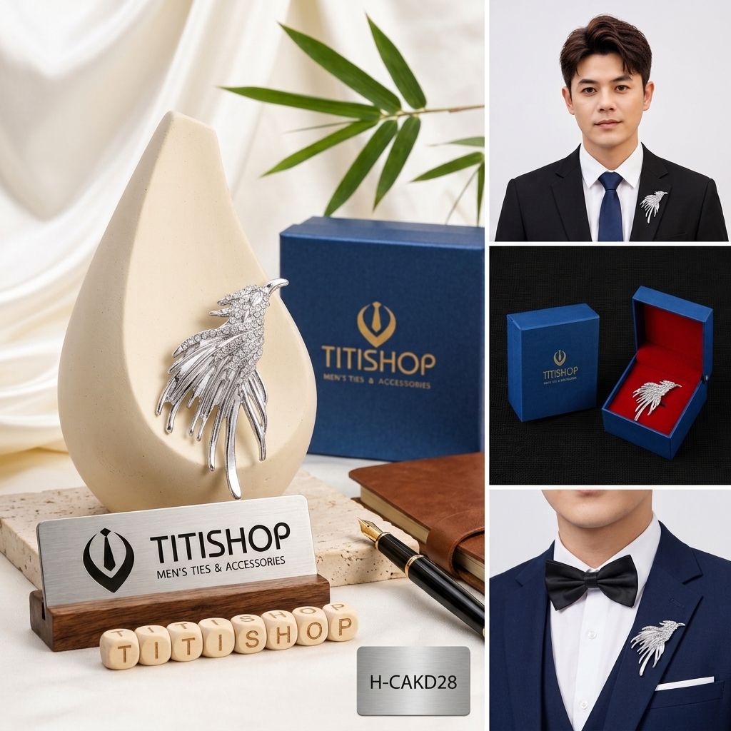 Ghim Cài Áo , Pin Cài Áo TITISHOP - 015