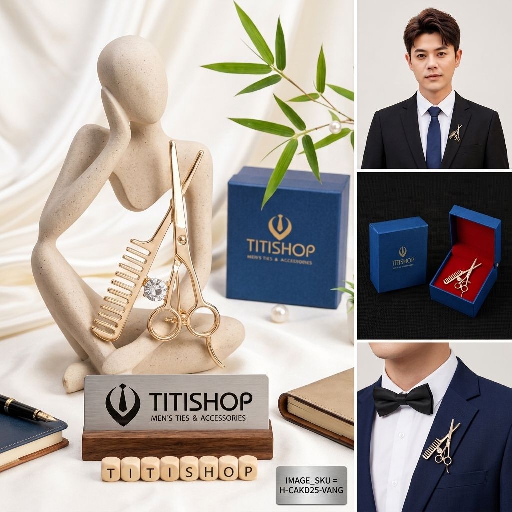 Ghim Cài Áo , Pin Cài Áo TITISHOP - 018