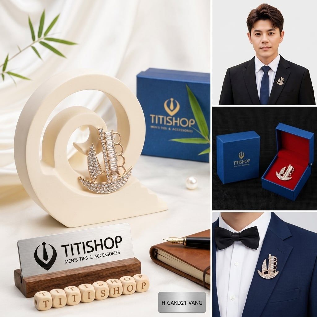 Ghim Cài Áo , Pin Cài Áo TITISHOP - 021