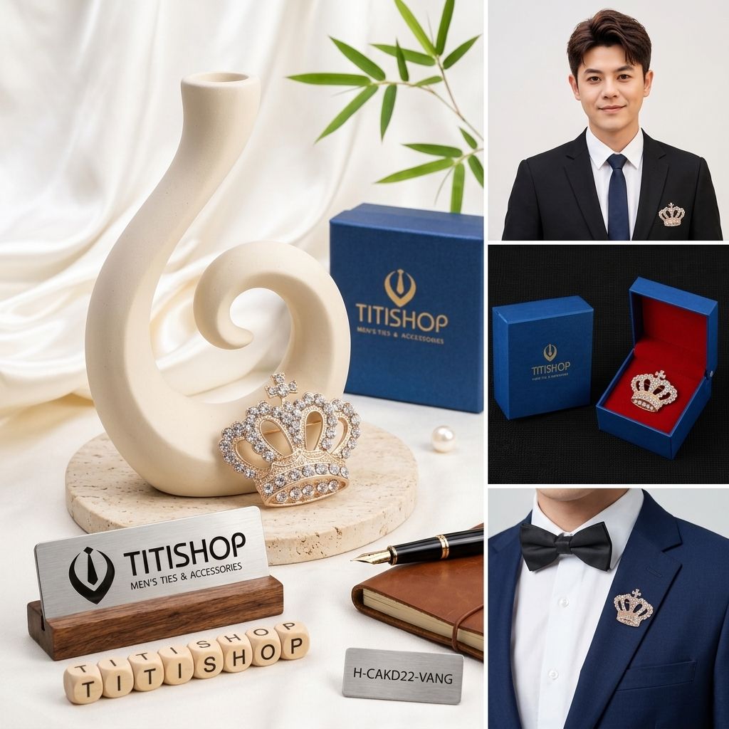 Ghim Cài Áo , Pin Cài Áo TITISHOP - 023