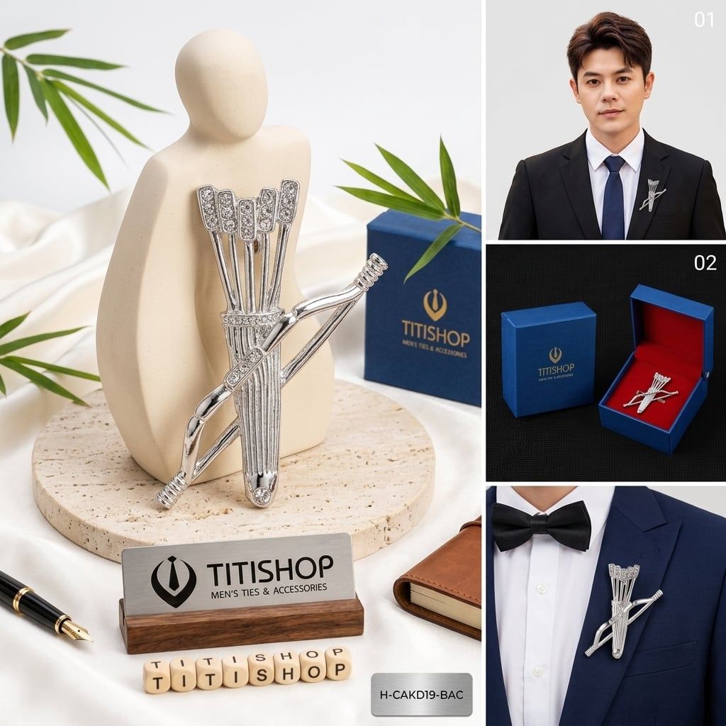 Ghim Cài Áo , Pin Cài Áo TITISHOP - 024