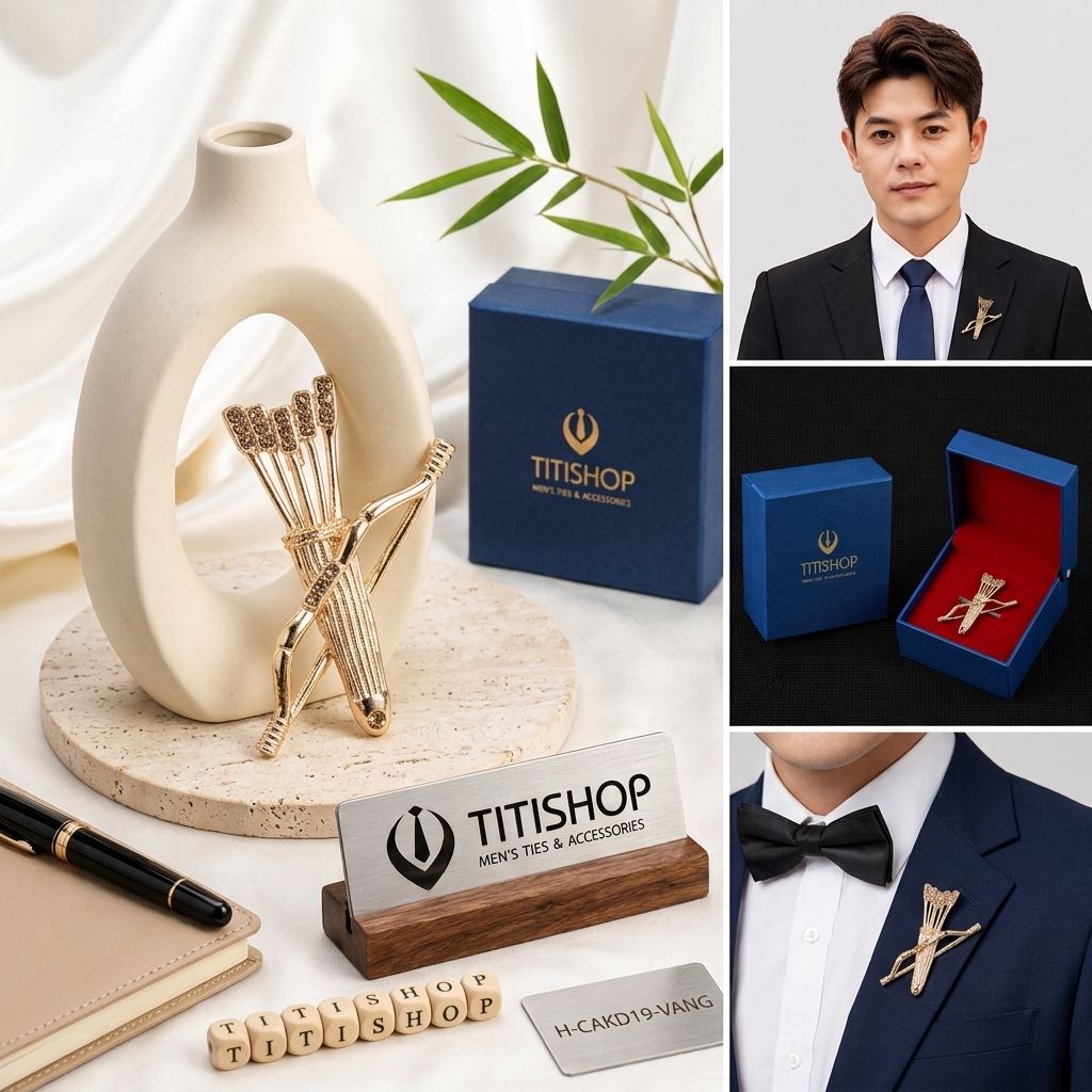 Ghim Cài Áo , Pin Cài Áo TITISHOP - 026