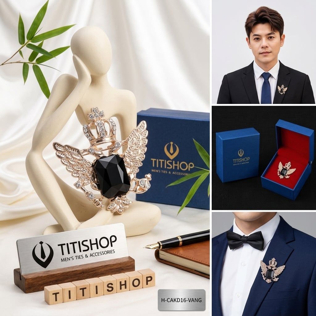 Ghim Cài Áo , Pin Cài Áo TITISHOP - 031