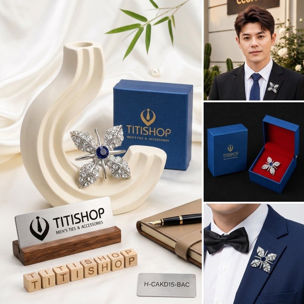 Ghim Cài Áo , Pin Cài Áo TITISHOP - 037