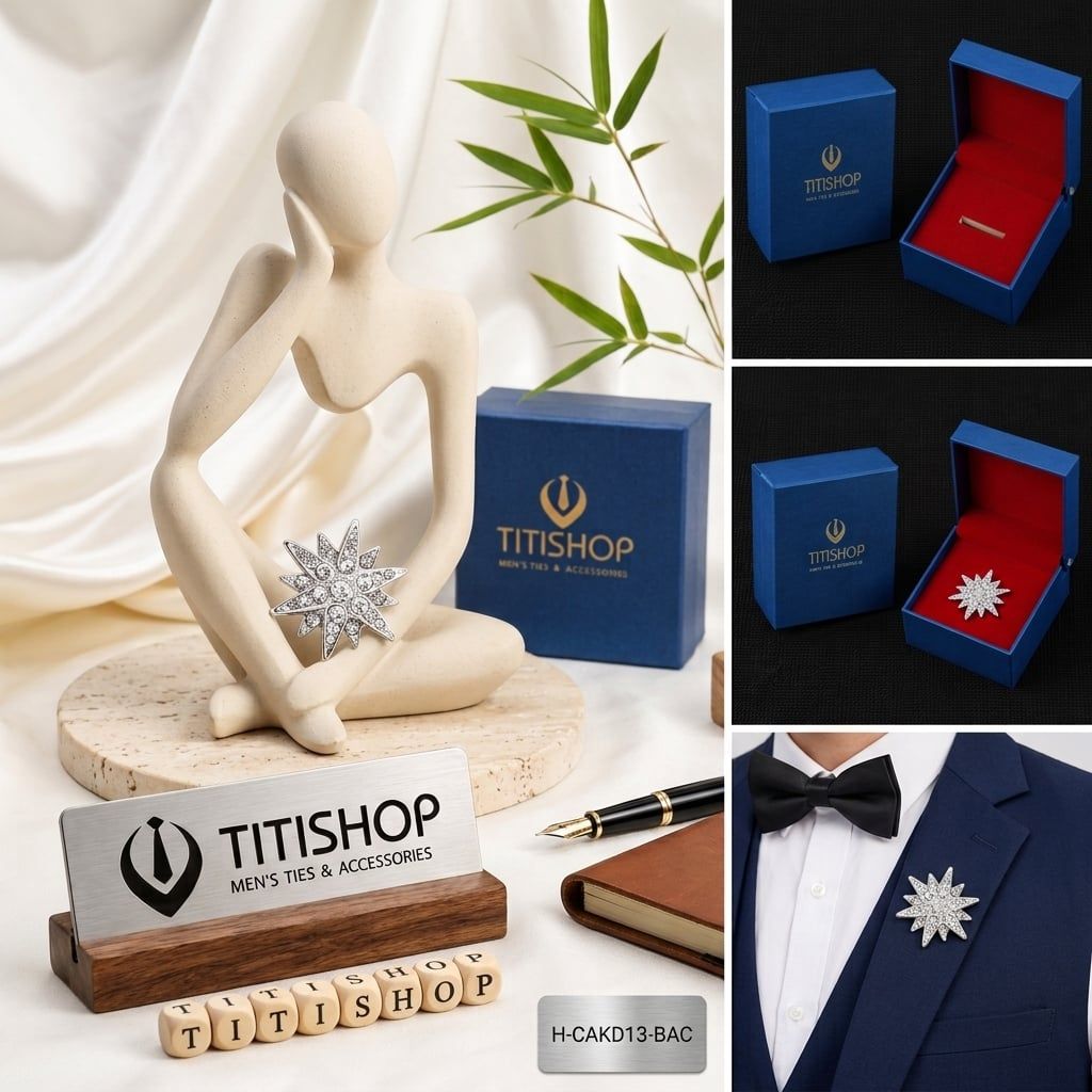 Ghim Cài Áo , Pin Cài Áo TITISHOP - 040