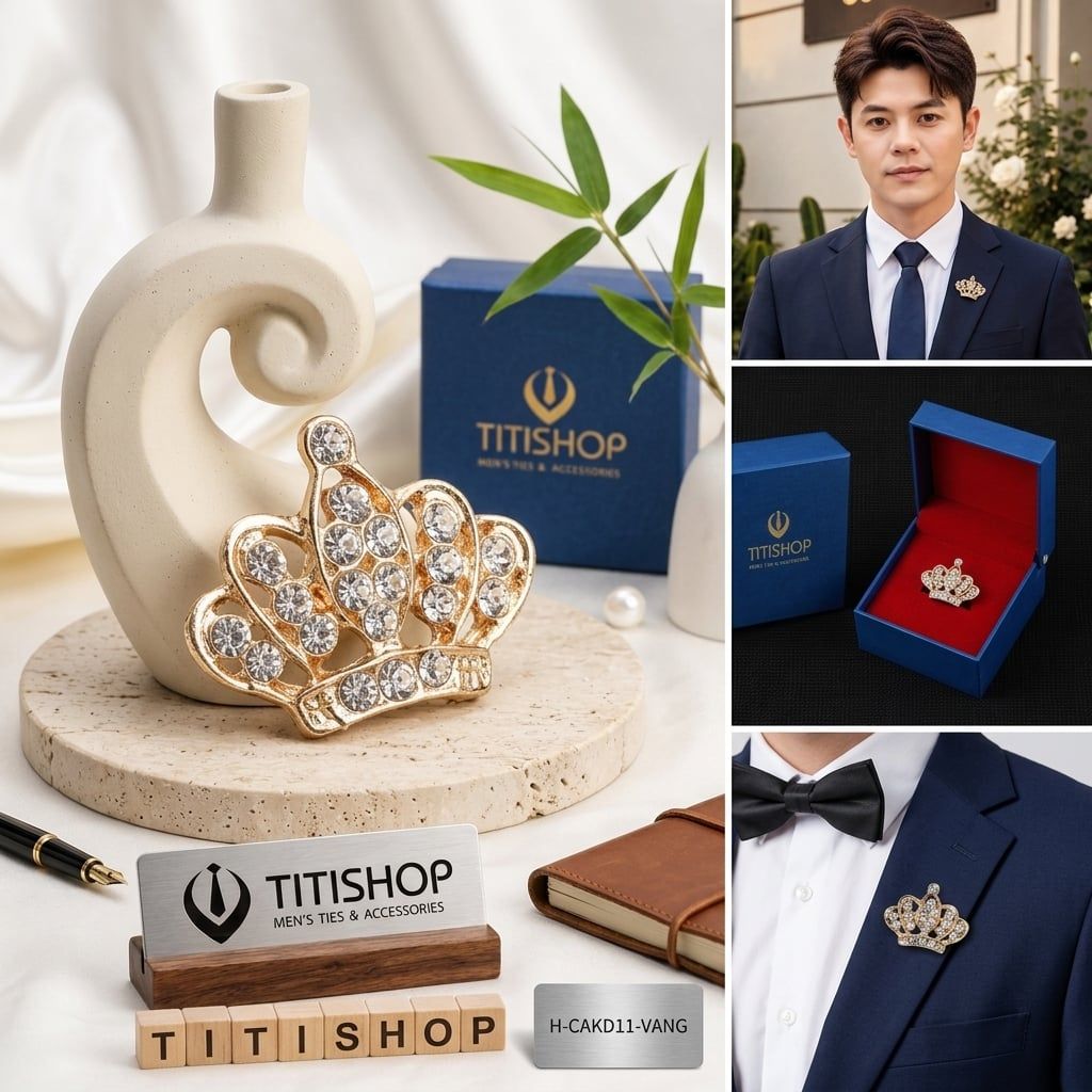 Ghim Cài Áo , Pin Cài Áo TITISHOP - 044