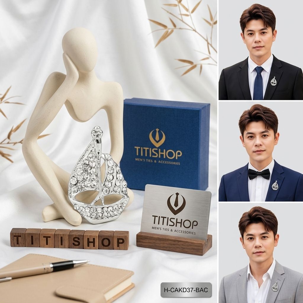 Ghim Cài Áo , Pin Cài Áo TITISHOP - 047