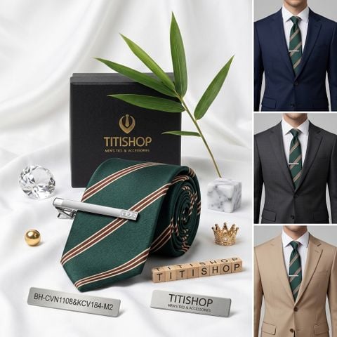 Bộ 2 Món Cavat  & Kẹp Cavat TITISHOP