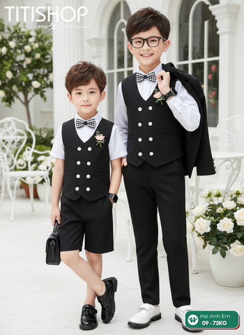 BỘ GHILE BÉ TRAI, GHILE ANH EM TITISHOP ( KT ) 08-75kg