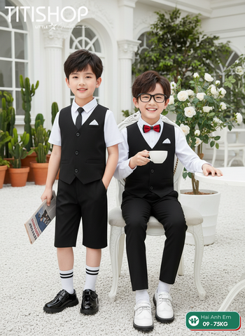 BỘ GHILE BÉ TRAI, GHILE ANH EM TITISHOP ( KT ) 08-75kg