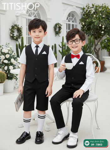 BỘ GHILE BÉ TRAI, GHILE ANH EM TITISHOP ( KT ) 08-75kg
