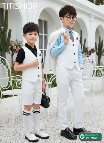 BỘ GHILE BÉ TRAI, GHILE ANH EM TITISHOP ( KT ) 08-75kg