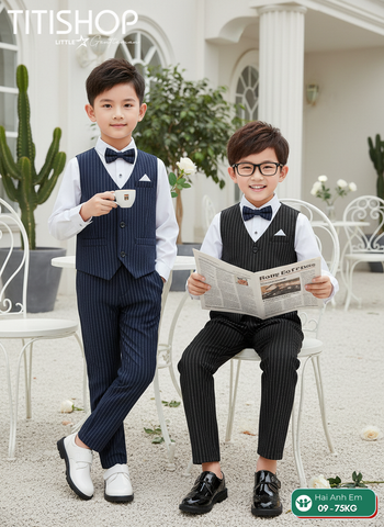 BỘ GHILE BÉ TRAI, GHILE ANH EM TITISHOP ( KT ) 08-75kg