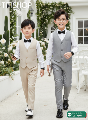 BỘ GHILE BÉ TRAI, GHILE ANH EM TITISHOP ( KT ) 08-75kg
