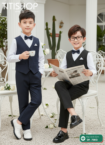 BỘ GHILE BÉ TRAI, GHILE ANH EM TITISHOP ( KT ) 08-75kg