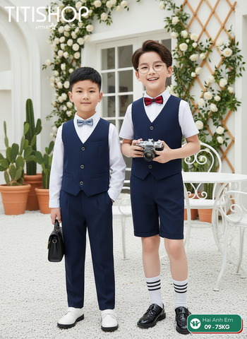 BỘ GHILE BÉ TRAI, GHILE ANH EM TITISHOP ( KT ) 08-75kg