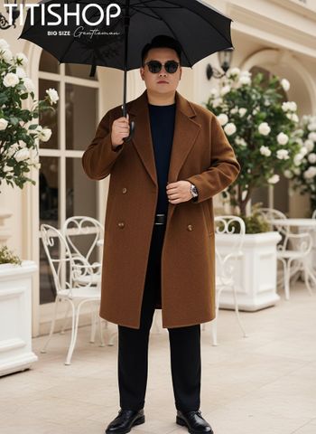 Áo Măng Tô BIG SIZE Qúy Ông TITISHOP ( XL -8XL )