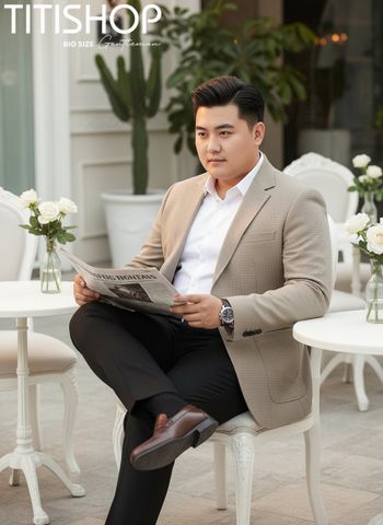 Áo Blazer BIG SIZE Qúy Ông TITISHOP ( XL -8XL )