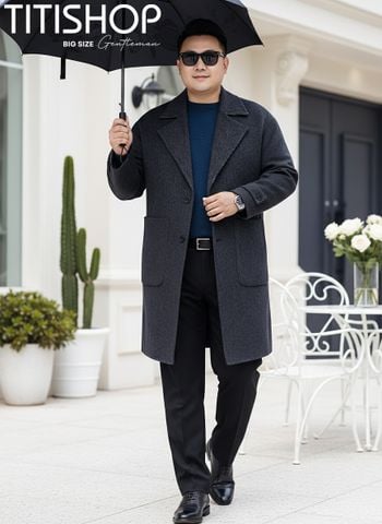 Áo Măng Tô BIG SIZE Qúy Ông TITISHOP ( XL -8XL )