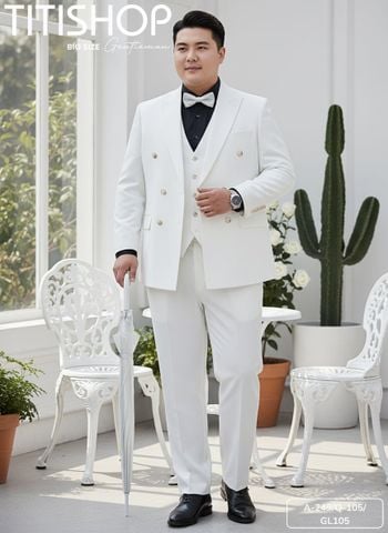 Suit BIG SIZE Qúy Ông 6 Cúc TITISHOP ( XL -8XL )
