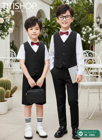 BỘ GHILE BÉ TRAI, GHILE ANH EM TITISHOP ( KT ) 08-75kg