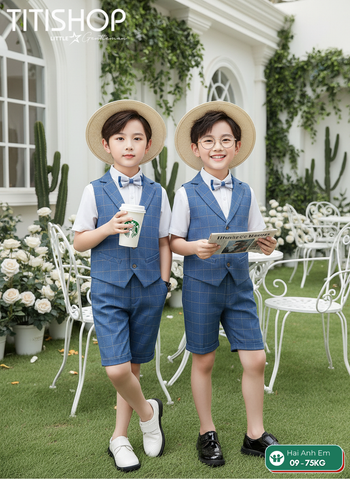 BỘ GHILE BÉ TRAI, GHILE ANH EM TITISHOP ( KT ) 08-75kg