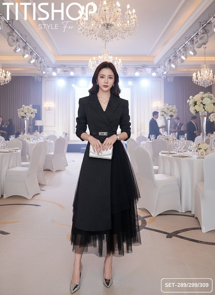 Sét Blazer Boss ,Doanh Nhân Premium