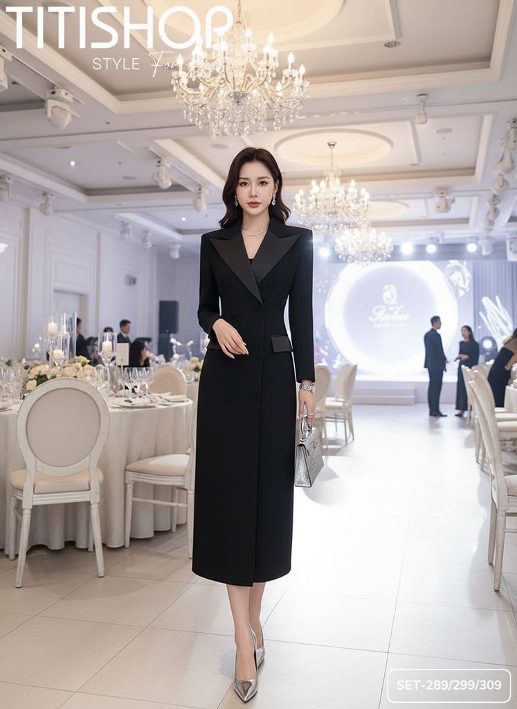 Sét Blazer Boss ,Doanh Nhân Premium