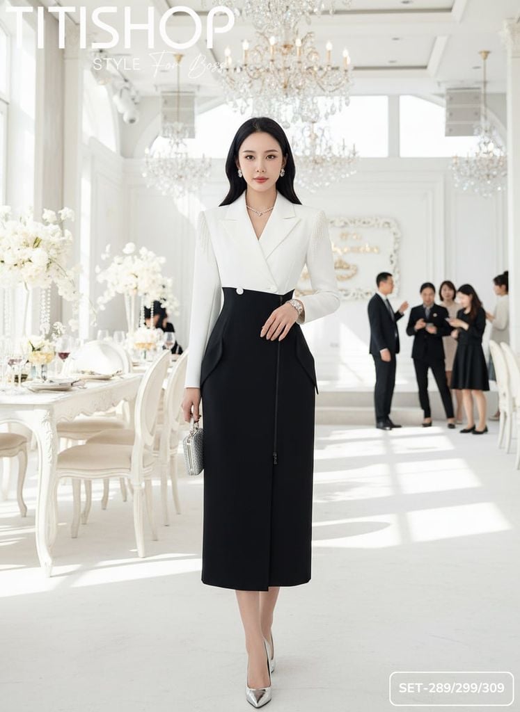 Sét Blazer Boss ,Doanh Nhân Premium