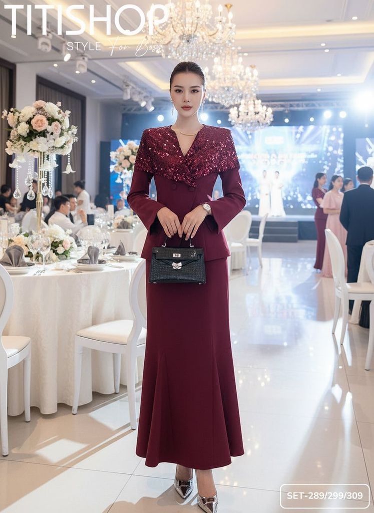 Sét Blazer Boss ,Doanh Nhân Premium