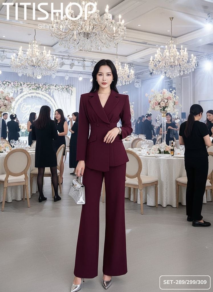 Sét Blazer Boss ,Doanh Nhân Premium