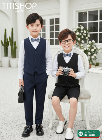 BỘ GHILE BÉ TRAI, GHILE ANH EM TITISHOP ( KT ) 08-75kg