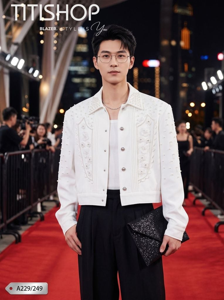 Áo Blazer Nam Tiệc , Sự Kiện , Event TITISHOP - 052
