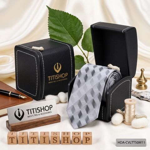 Caravat LỤA TƠ TẰM Premium TITISHOP - 114