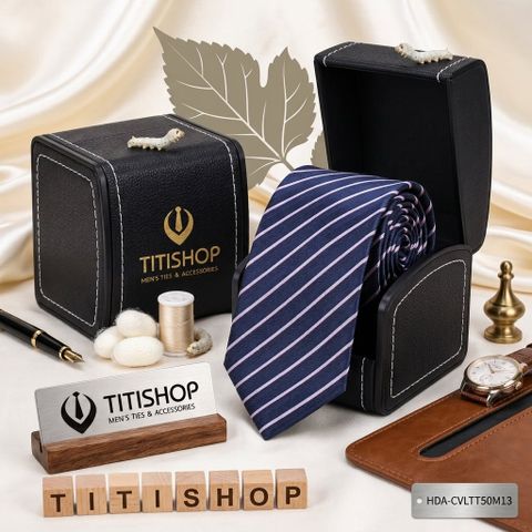 Caravat LỤA TƠ TẰM Premium TITISHOP - 116