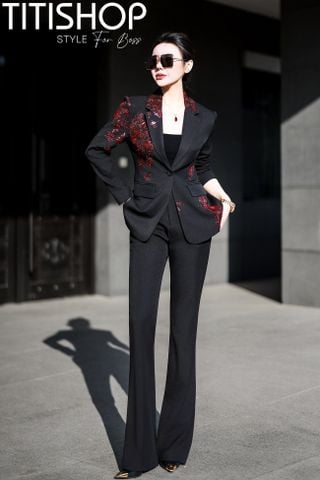 Sét Blazer Boss ,Doanh Nhân Premium