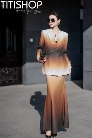 Sét Blazer Boss ,Doanh Nhân Premium