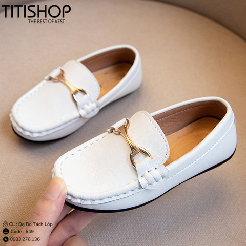 Giày Bé Trai Da Bò Tách Lớp (26-42)