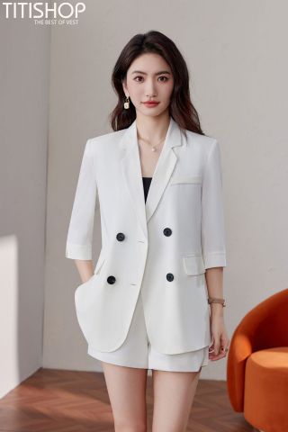 Áo Blazer Nữ Mix Quần Short