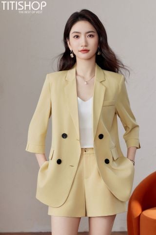 Áo Blazer Nữ Mix Quần Short