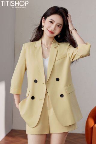 Áo Blazer Nữ Mix Quần Short
