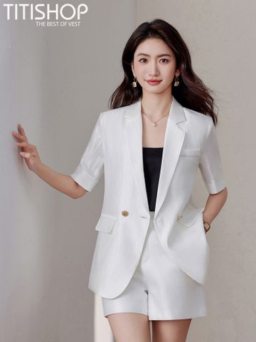 Áo Blazer Nữ Mix Quần Short
