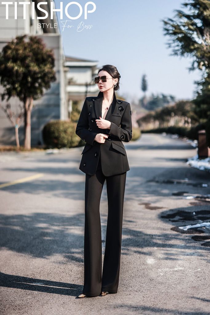 Sét Blazer Boss ,Doanh Nhân Premium