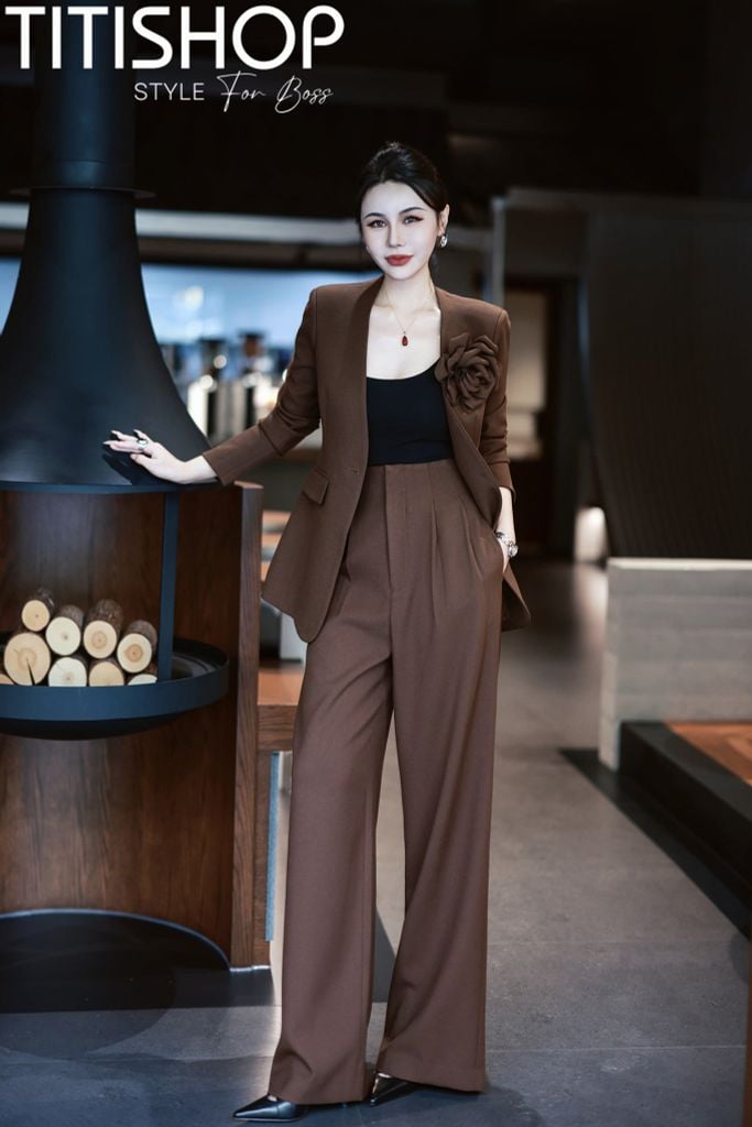 Sét Blazer Boss ,Doanh Nhân Premium