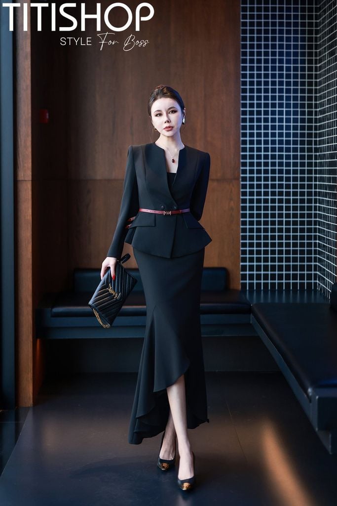 Sét Blazer Boss ,Doanh Nhân Premium