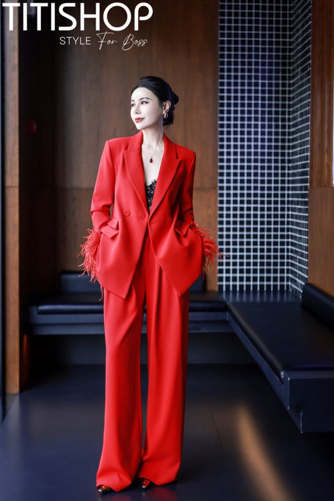 Sét Blazer Boss ,Doanh Nhân Premium